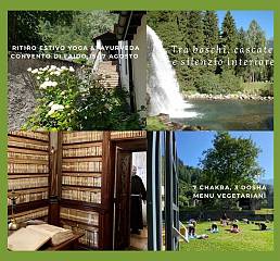 Ritiro estivo yoga & ayurveda: 7 chakra, 3 dosha, l' anima che respira.